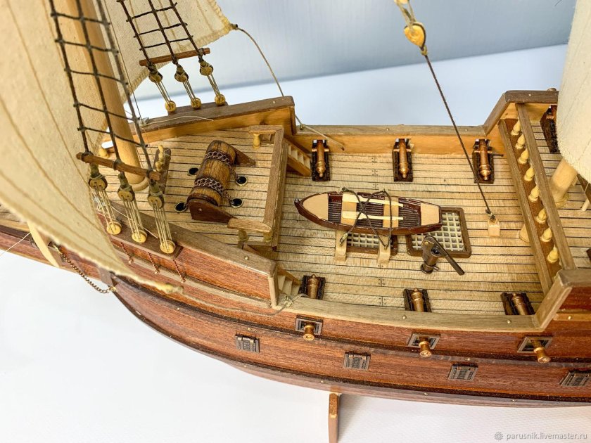 Сан Мартин корабль модель