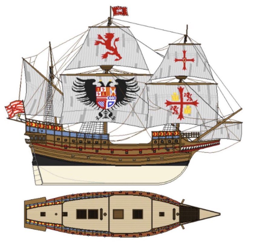 Испанский Галеон 16 века
