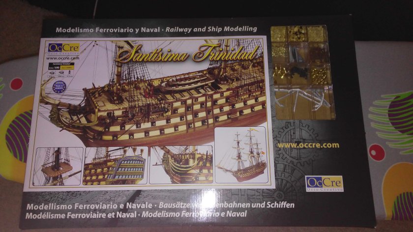 Сантисима-Тринидад линейный корабль модель от ДЕАГОСТИНИ