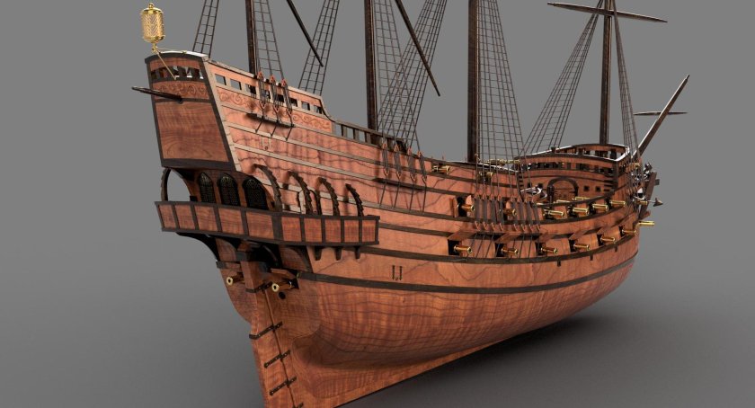 Испанский Галеон 17 века