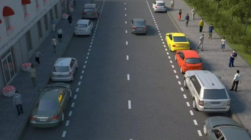 Дорожная разметка 1.7