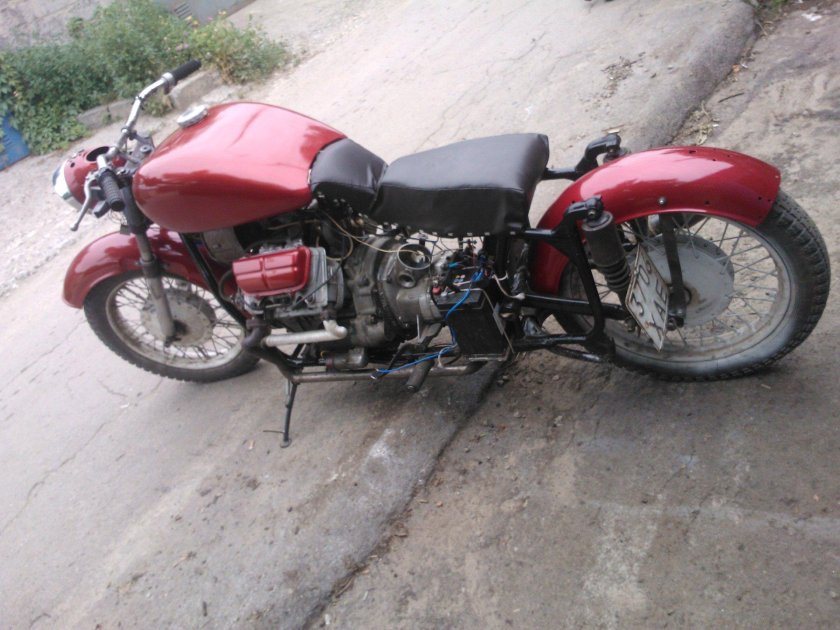 Двигатель ЗАЗ 968 на мотоцикл Урал