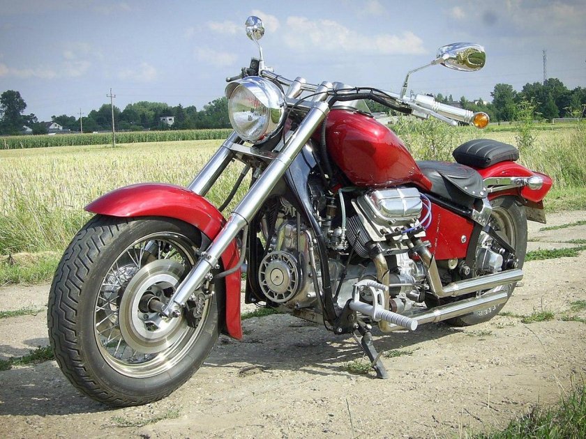 Урал чоппер с двигателем ЗАЗ