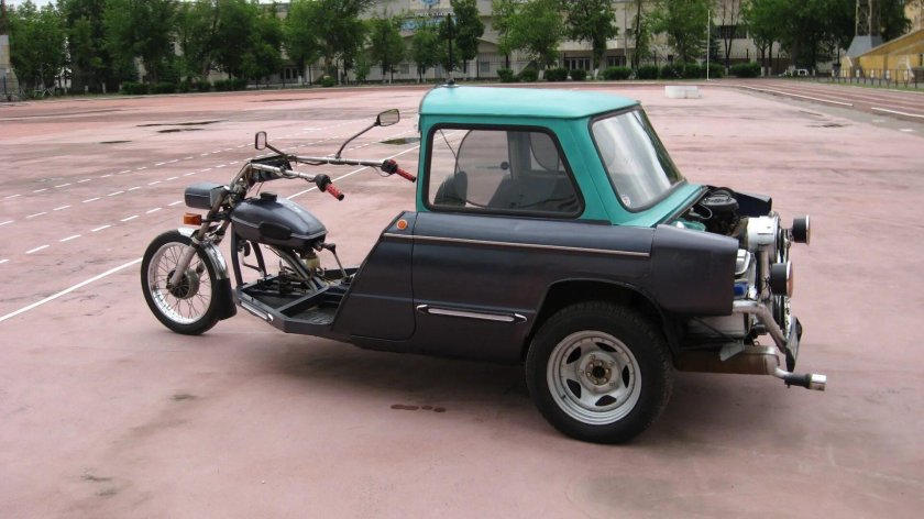 Трицикл из ЗАЗ 968
