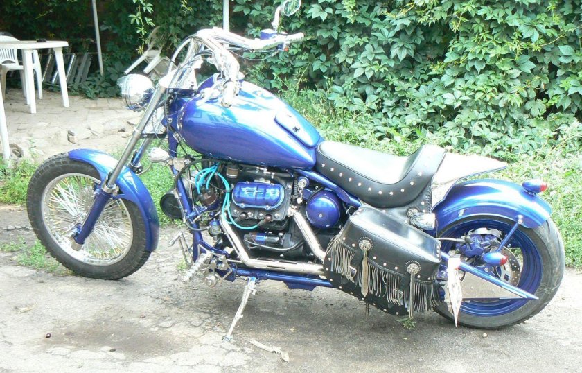 Урал чоппер с двигателем ЗАЗ