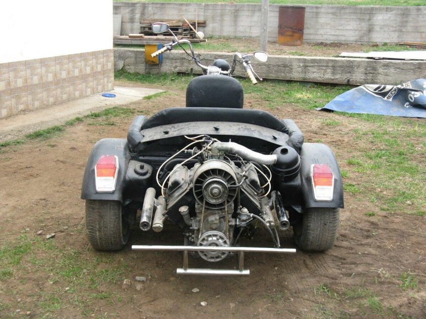 Урал + ЗАЗ трицикл