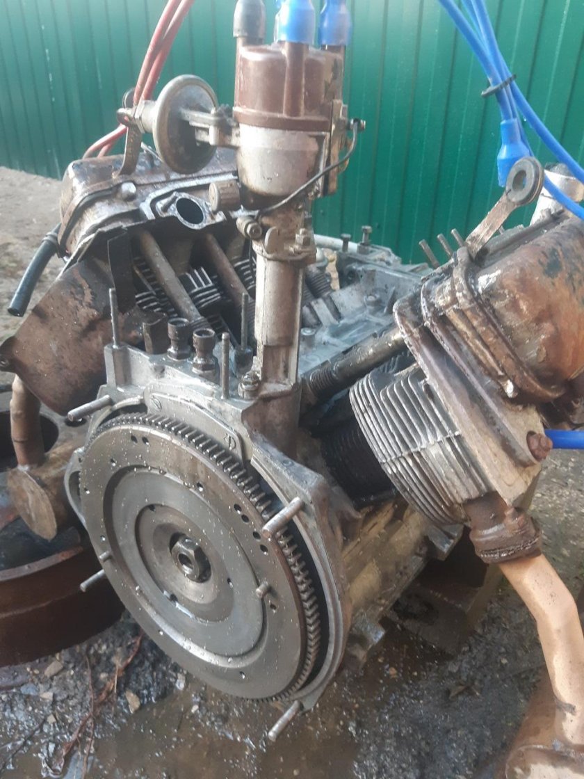 Двигатель ЗАЗ на мотоцикл Урал