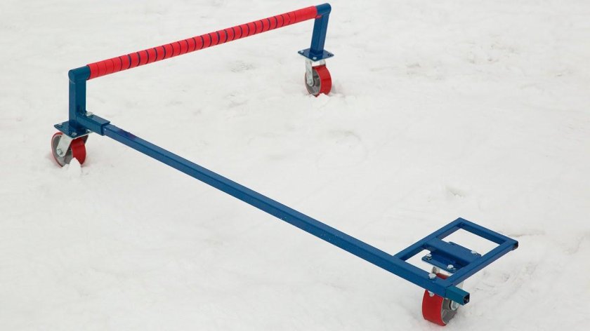 Подкат кантователь для снегохода