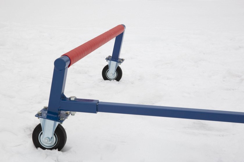 Подкат кантователь для снегохода