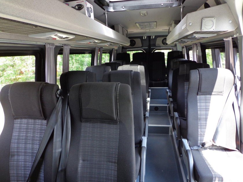 Мерседес Спринтер пассажирский салон