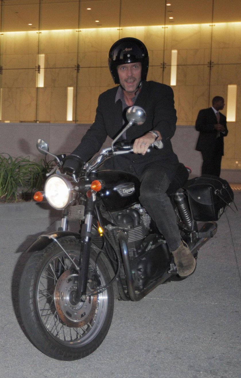 Знаменитости на мотоциклах