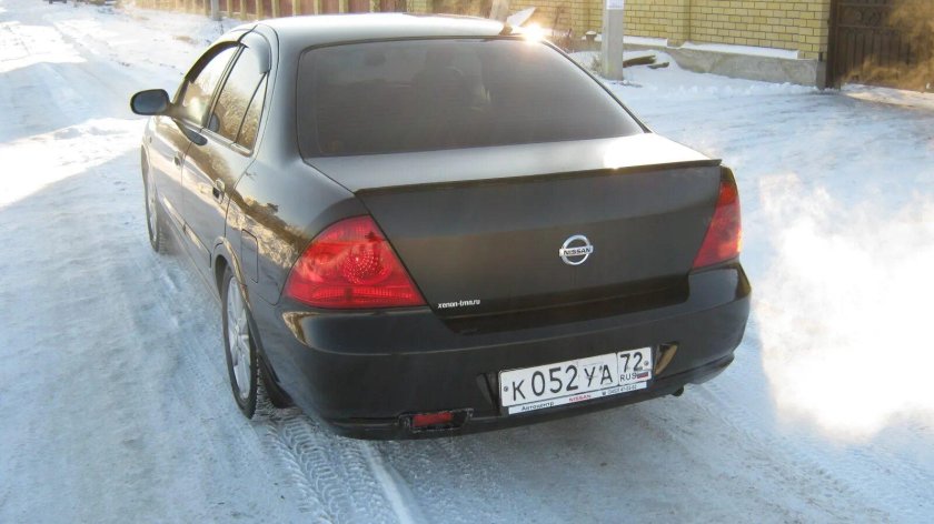 Ниссан Альмера Классик красная