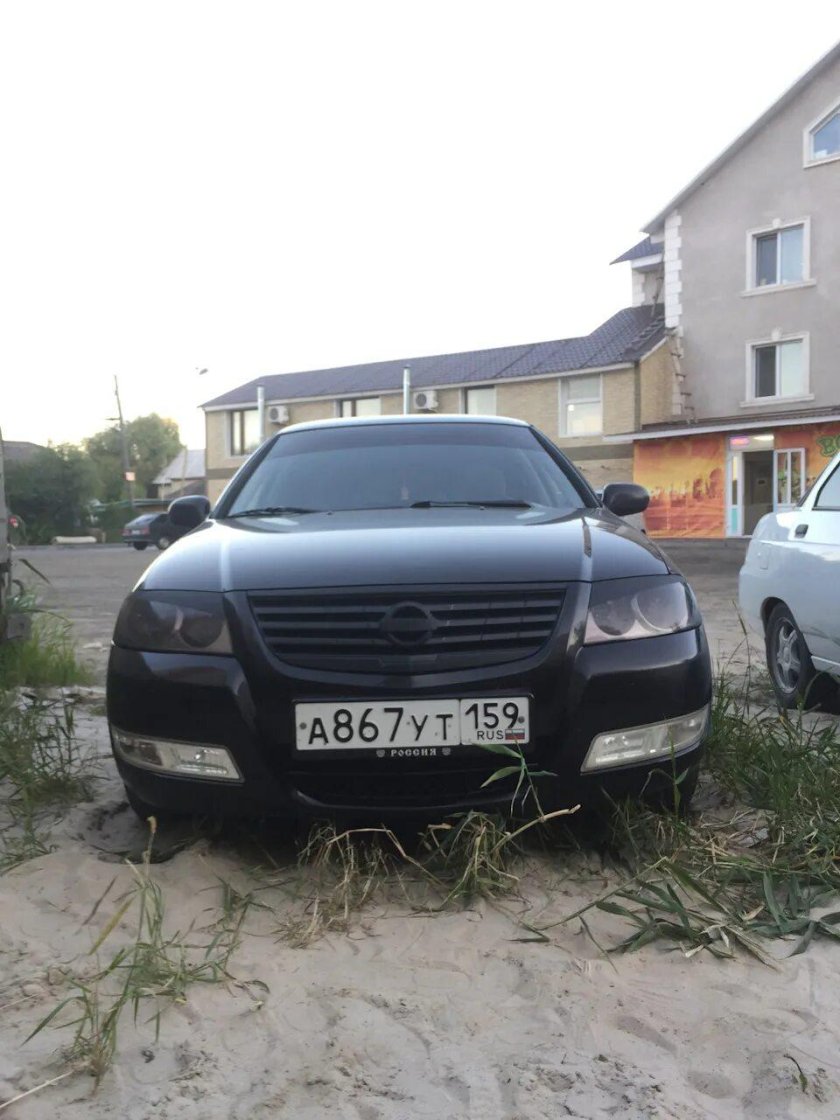 Тонировка фар Nissan Almera Classic