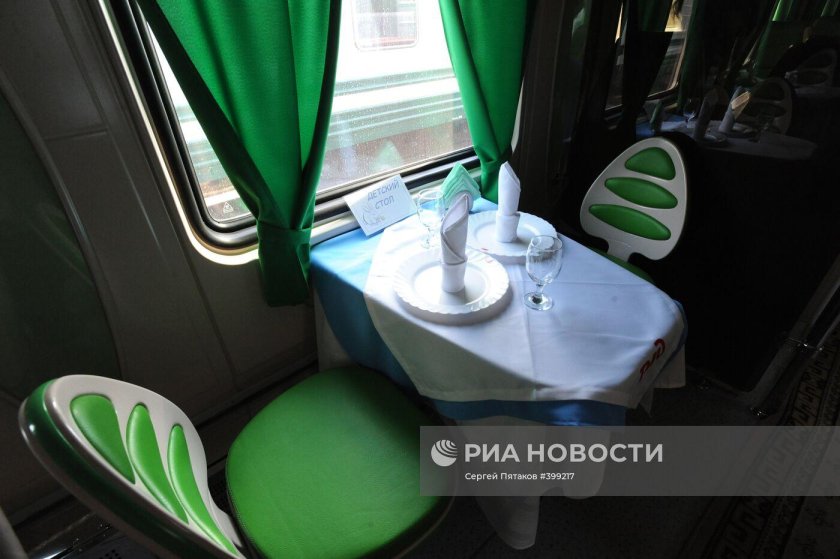 Сура поезд ресторан