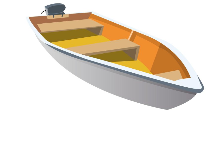 Лодка сбоку