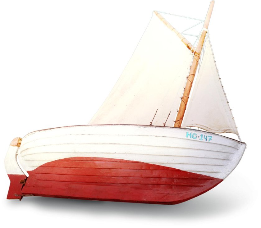 Парус на лодке