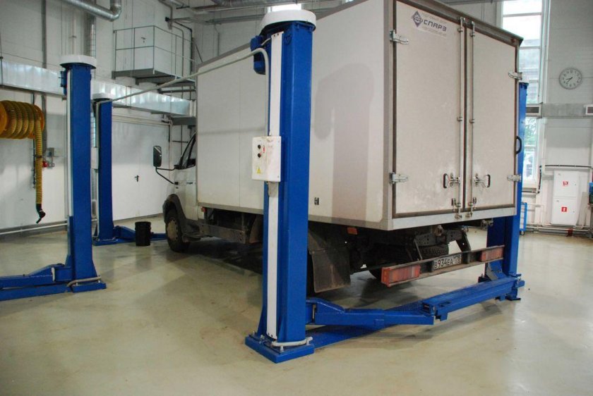 П1-06 подъемник четырехстоечный электромеханический