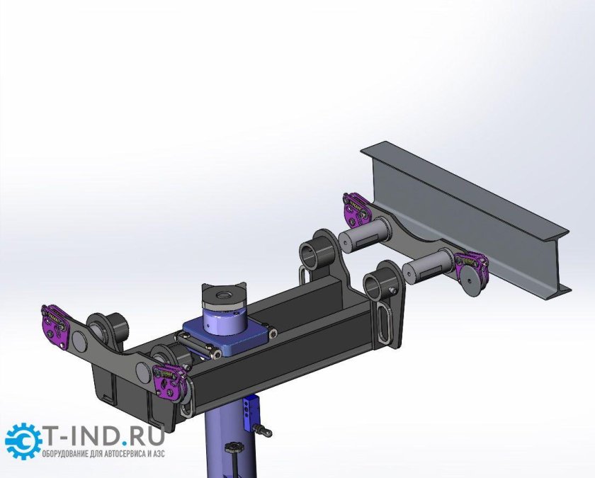 Домкрат канавный 829м