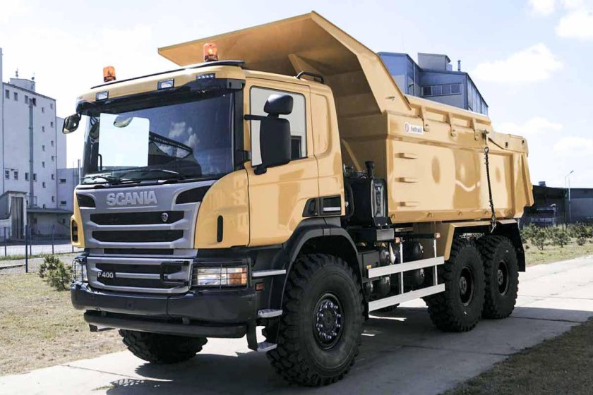 Скания p400 самосвал