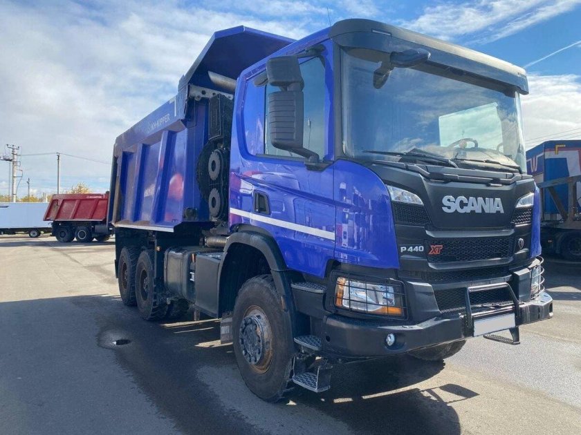 Самосвал Scania p440 8x4