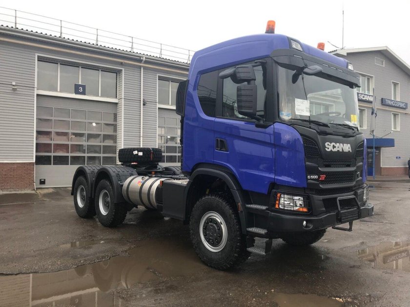 Скания g500 6х6 тягач