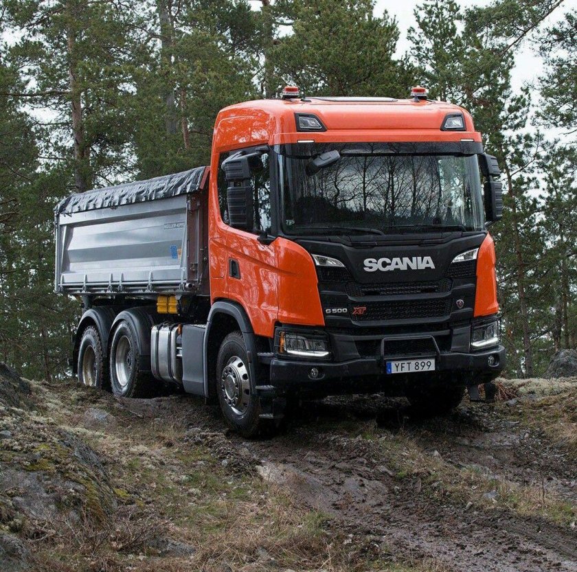 Скания 6х6 самосвал