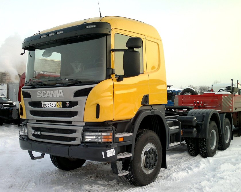 Скания 6х6 седельный тягач