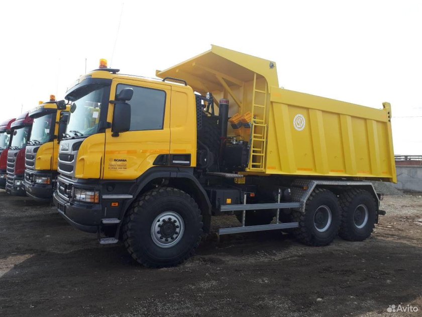 Скания 6х6 самосвал