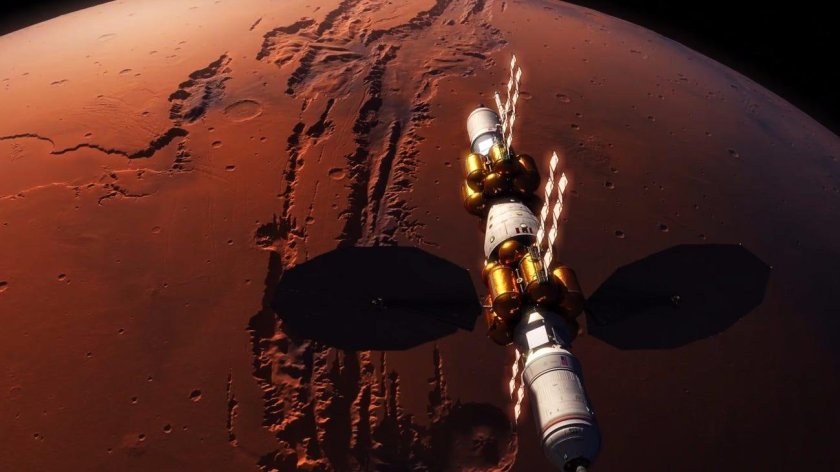 Марсианская орбитальная станция Lockheed Martin