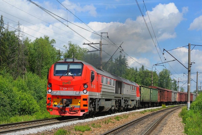 Тг16м тепловоз