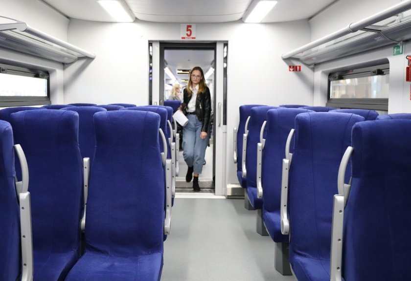 Поезд Ласточка Минск