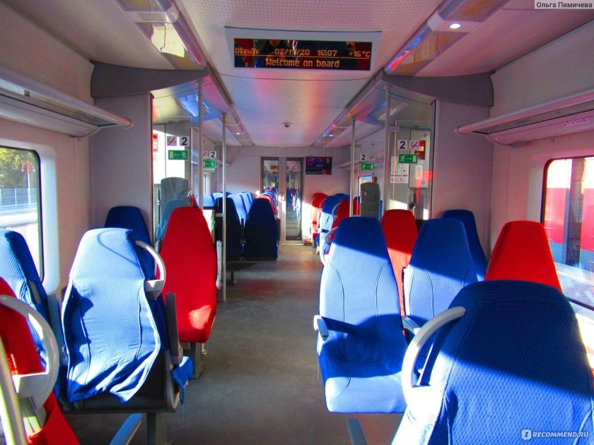 Поезд Ласточка Минск