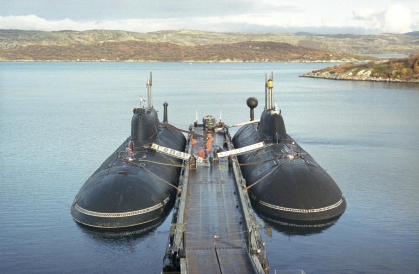 Подводная лодка к-335 «гепард».