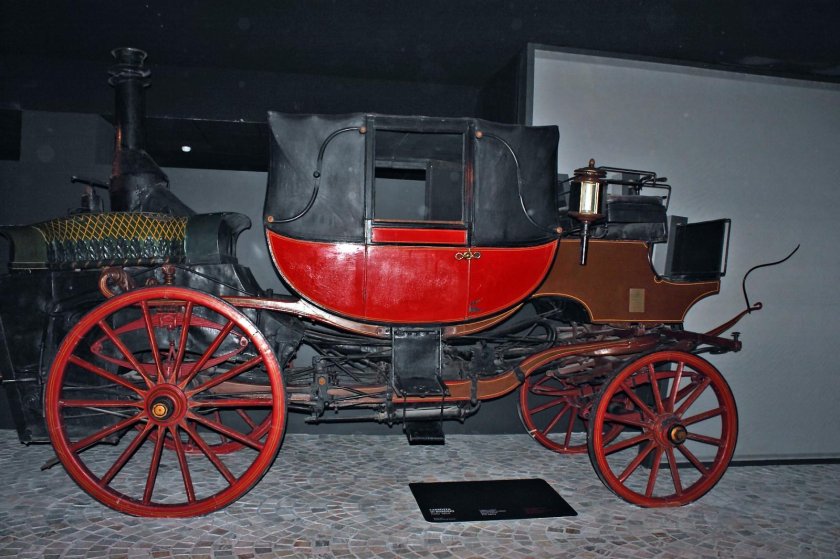 Паровой автомобиль 1854