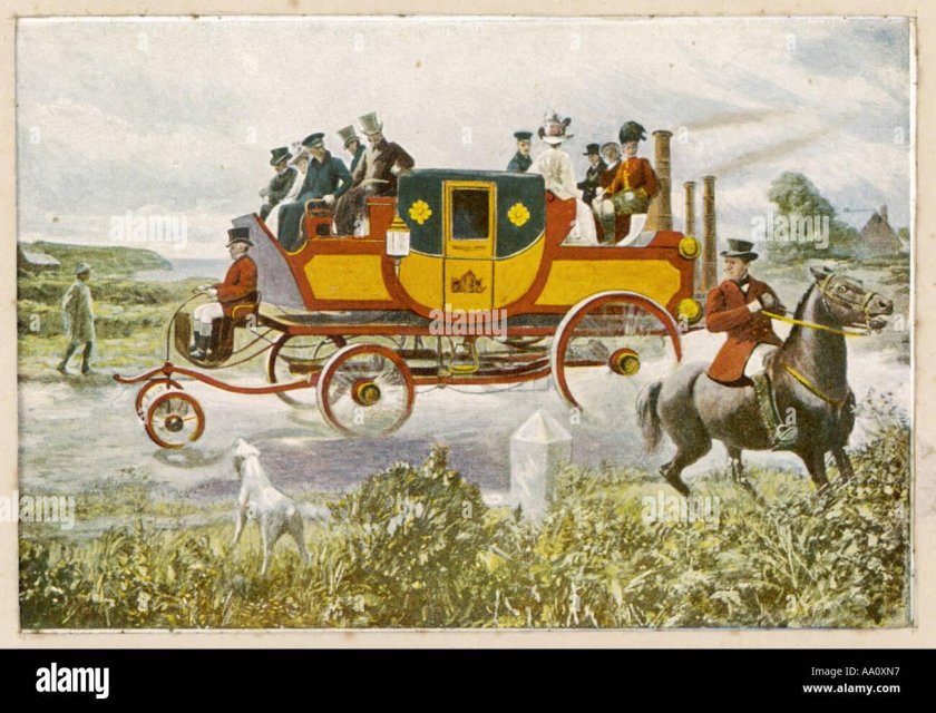 Паровой Дилижанс Герни 1829