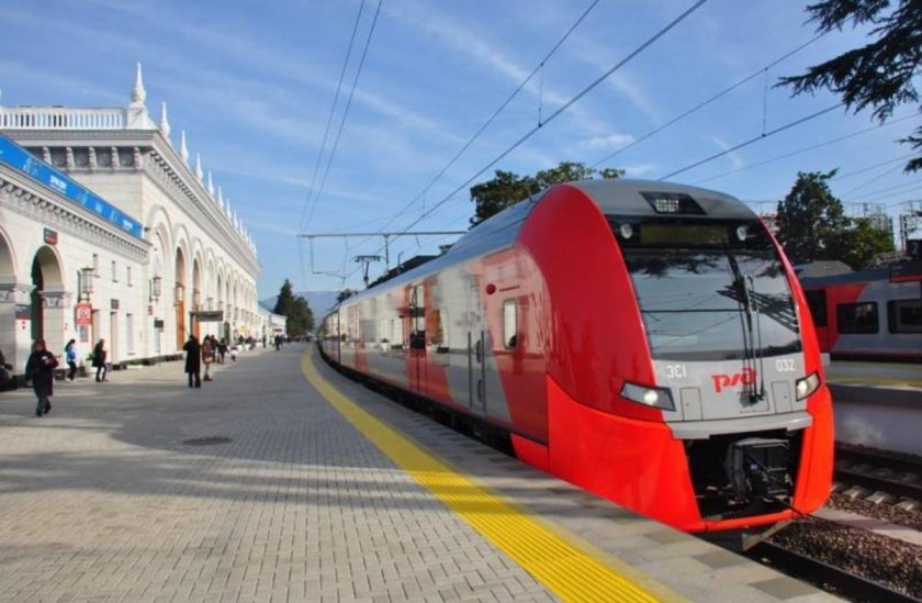 Ласточка электропоезд Краснодар Сочи