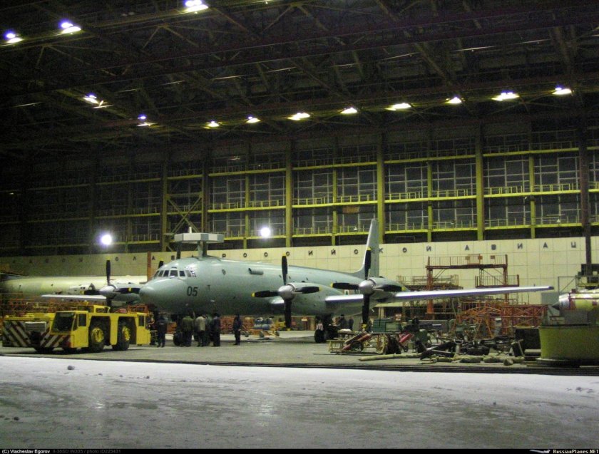 Авиационный комплекс имени с в Ильюшина интерьер