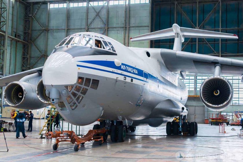 Самолёт ил-76мд-90а