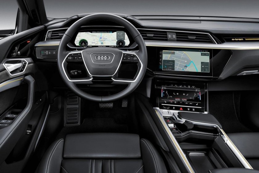 Audi e tron 55 quattro Interior