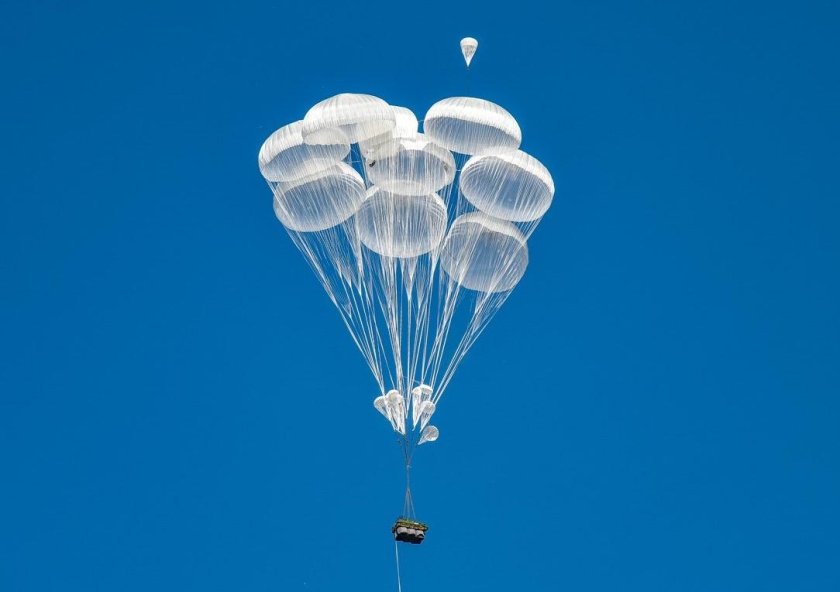 Десантирование БМД