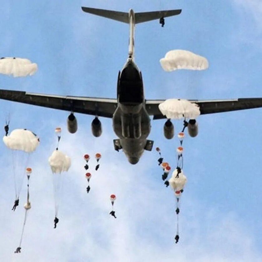 Десантирование с ил 76