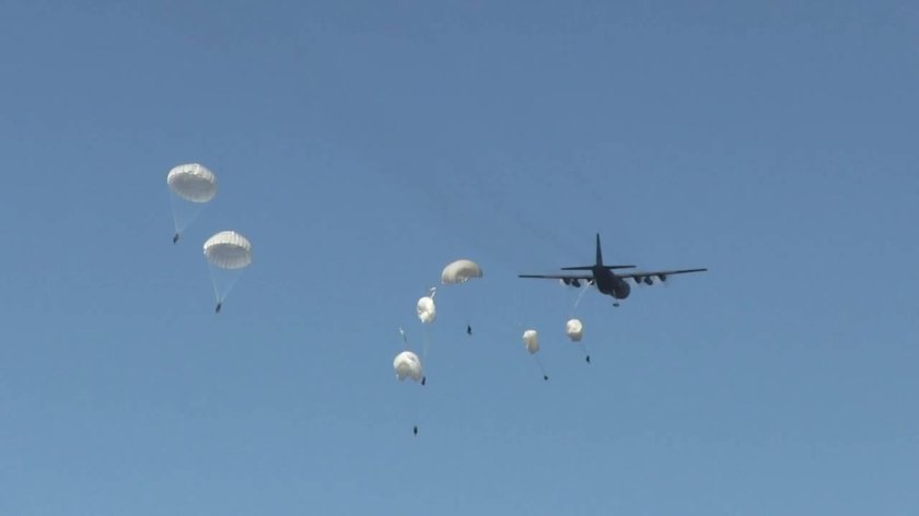 Десантирование ВДВ С ил 76