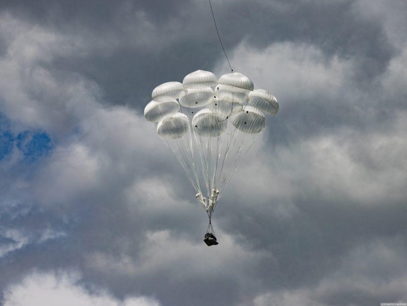 Десантирование БМД