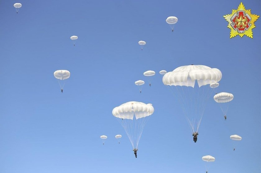 Десантирование техники с ил 76