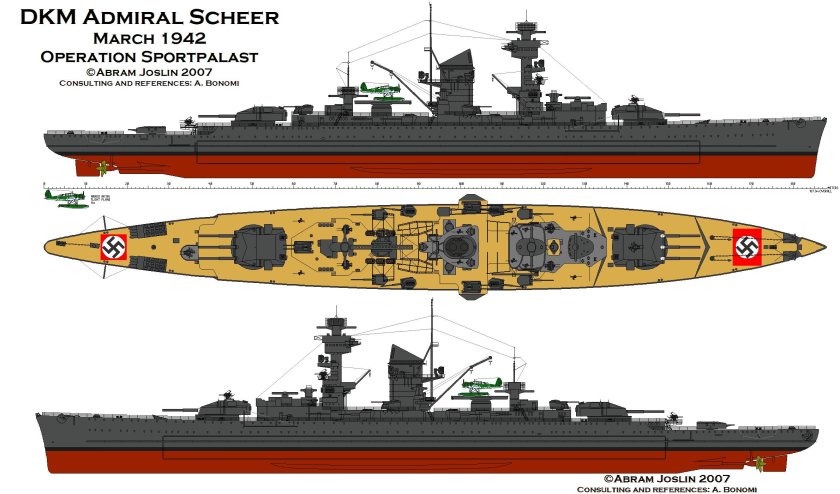 Тяжёлый крейсер Адмирал Шеер