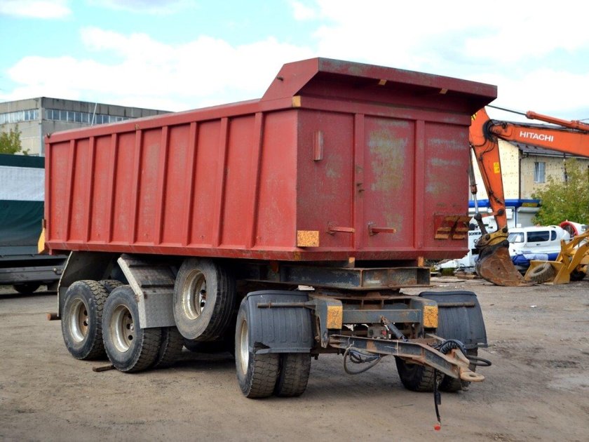 НЕФАЗ прицеп самосвальный