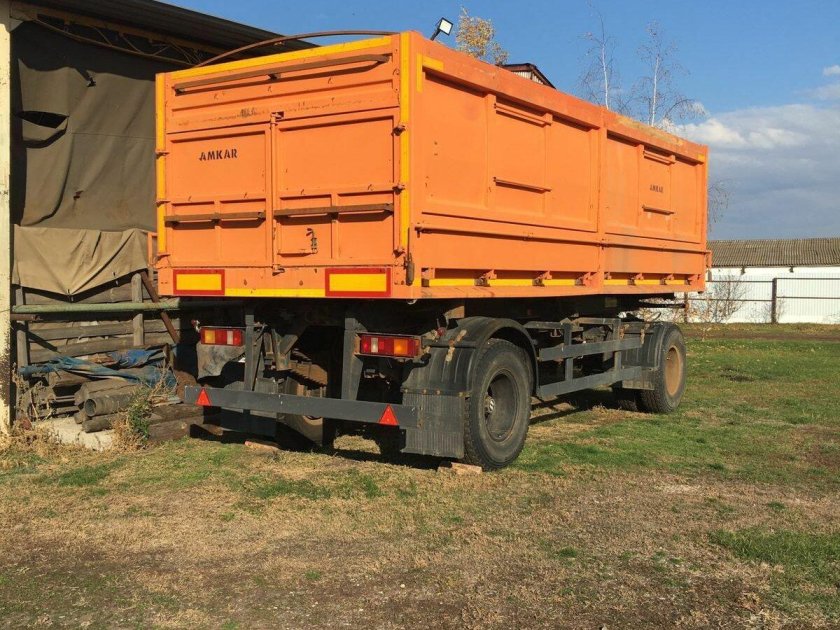 КАМАЗ С прицепом а 349