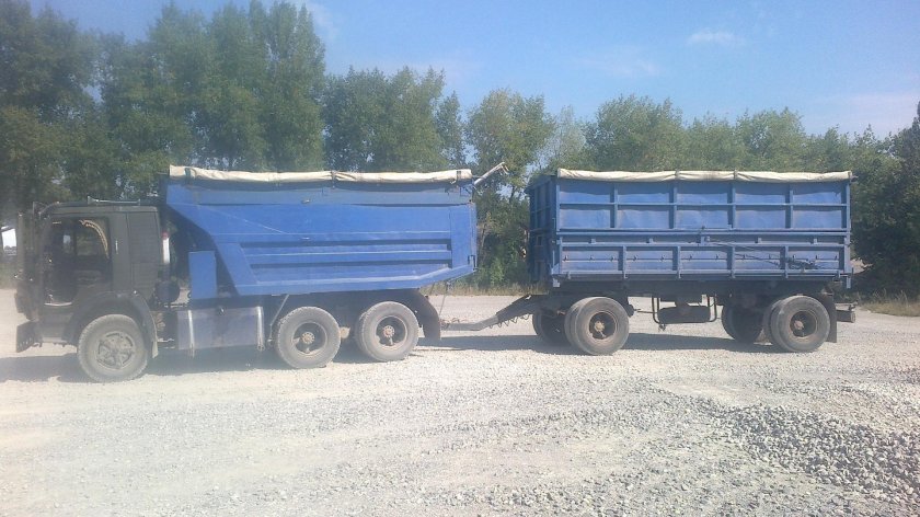 КАМАЗ 5511 зерновоз