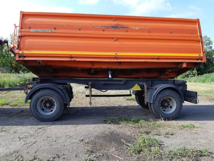 НЕФАЗ прицеп самосвальный