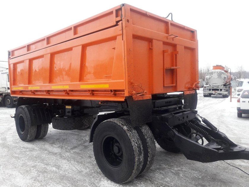 Прицеп НЕФАЗ для 3д Макса